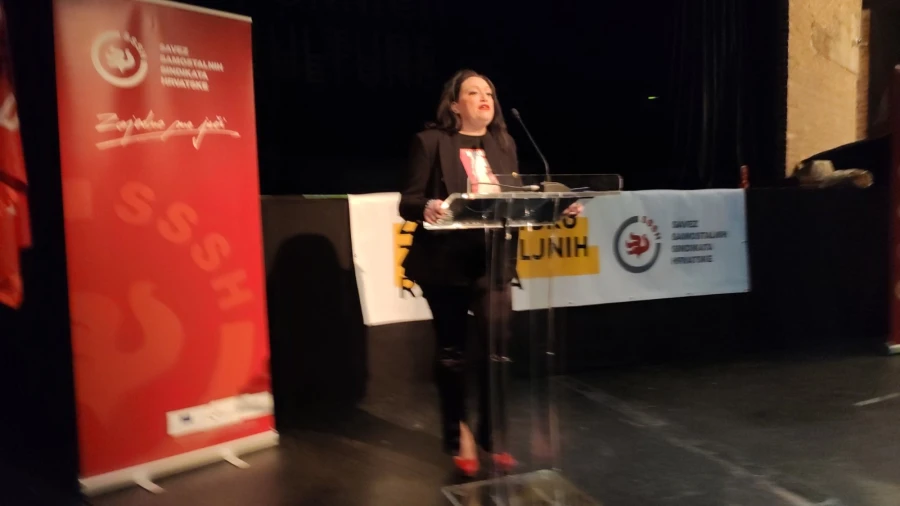 Emina Ibrahimi dobitnica Povelje Srce sindikalne solidarnosti!