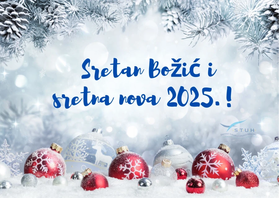 Sretan Božić i sretna nova godina!