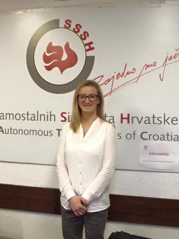 Marina Jakovac iz STUH-a izabrana za predsjednicu Sekcije mladih SSSH