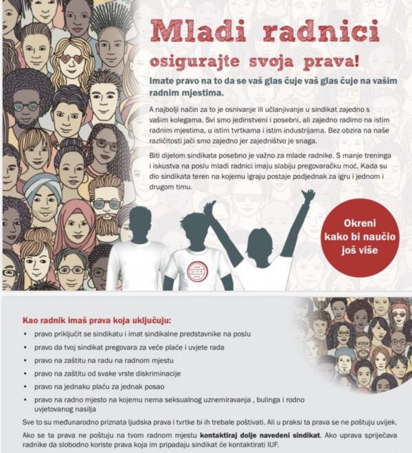 LETAK: Mladi, osigurajte svoja prava!