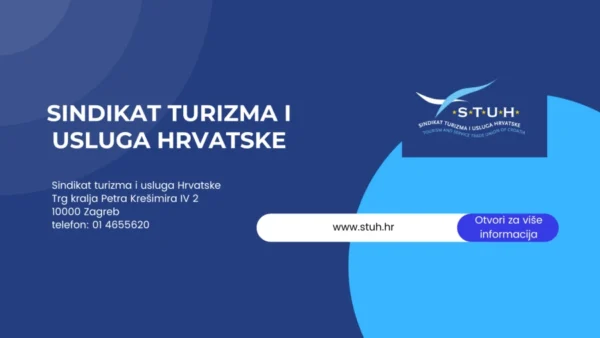 Dobro došli u Sindikat turizma i usluga Hrvatske!